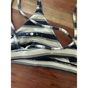Spiritual Gangster Striped Bralette / Bikini Top – Size S